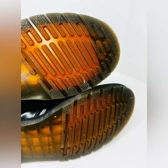 Dr Martens Blake ii Black Leather Boots with Gold Buckle Like New - Picture 8 of 13